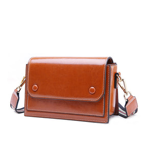 Amethyst AB63 Leather Single-shoulder bag(two straps)/Handbag-Multiple colors