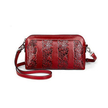 Load image into Gallery viewer, Amethyst M9805 Embossed Leather Single-shoulder bag - Multiple colors