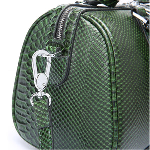 Amethyst AA72 Luxury Snakeskin grain Leather Single-shoulder bag / Tote - Multiple colors