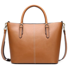 Load image into Gallery viewer, Amethyst AB37 Luxury Comfortable And Generous Leather Shoulder bag/Tote