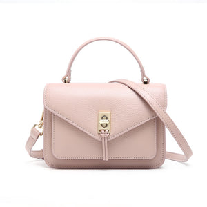 Amethyst AB85 Leather Elegance simplicity Single-shoulder bag/Tote - Multiple colors