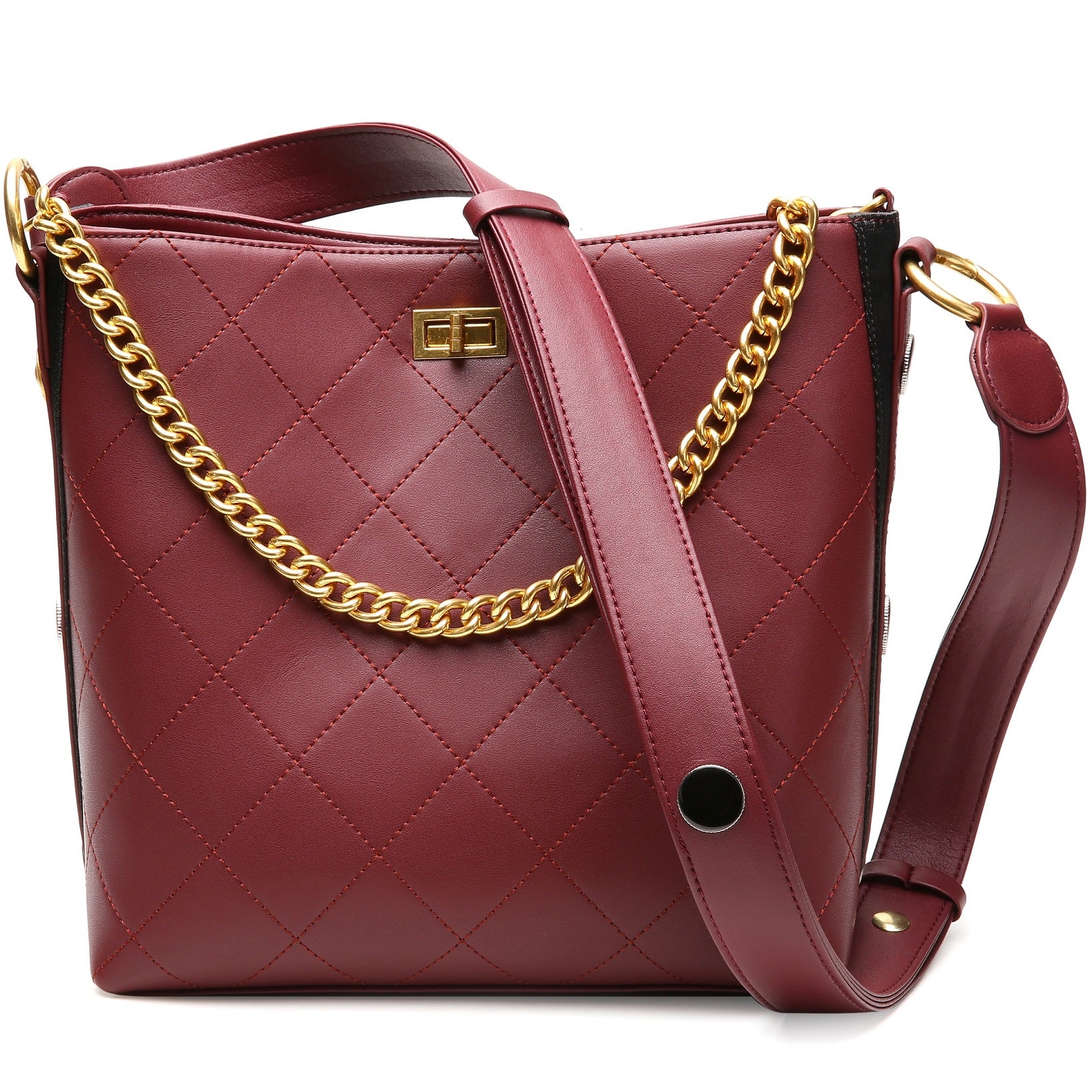 ★NlCK&NLCOLE★ CRYSTAL LEATHER MULTI WAY BAG_BLACK Amazon.com: Wrangler Travel Backpack for Women Work Tote