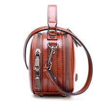 Load image into Gallery viewer, Amethyst AB049 Accordion Leather Single-Shoulder bag/Tote-Multiple colors