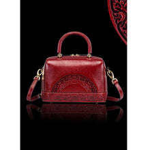 Load image into Gallery viewer, Amethyst M7841 Embossed Leather Single-shoulder bag / Handbag