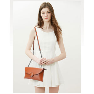 Amethyst AD95 Leather Elegance simplicity Shoulder bag- Multiple colors
