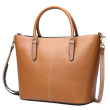 Load image into Gallery viewer, Amethyst AB37 Luxury Comfortable And Generous Leather Shoulder bag/Tote
