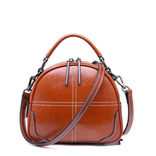 Load image into Gallery viewer, Amethyst AB041 Leather Single-shoulder bag(two straps)/Tote-Multiple colors
