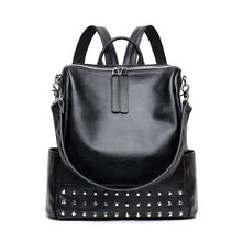 Load image into Gallery viewer, Amethyst M7724 Fashion Rivet Leather Single-shoulder bag / Backpack