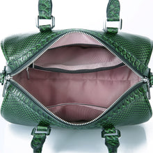 Load image into Gallery viewer, Amethyst AA72 Luxury Snakeskin grain Leather Single-shoulder bag / Tote - Multiple colors